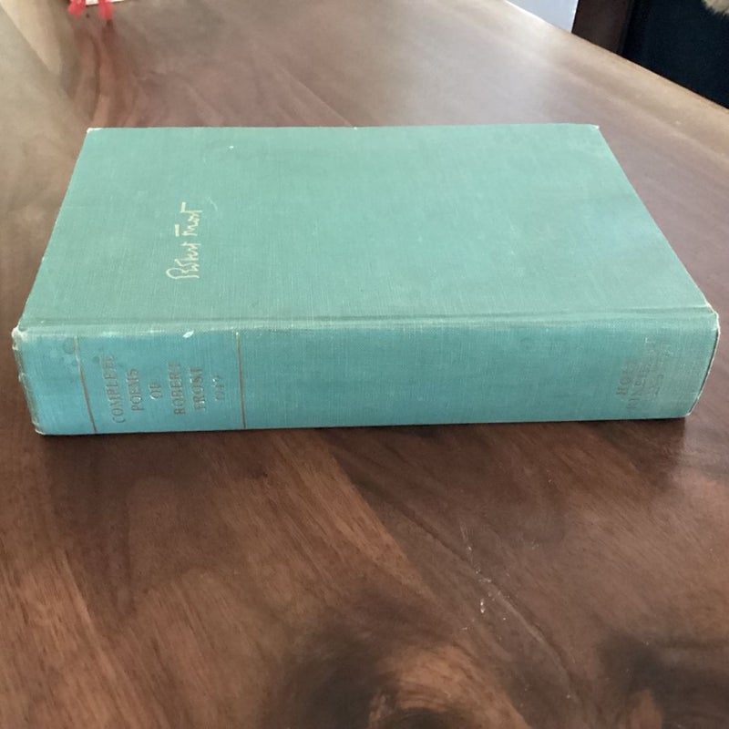 Complete Poems of Robert Frost