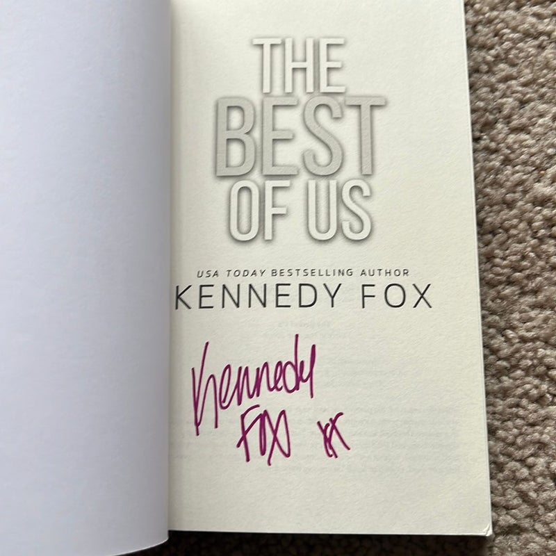 The Best of Us (signed)