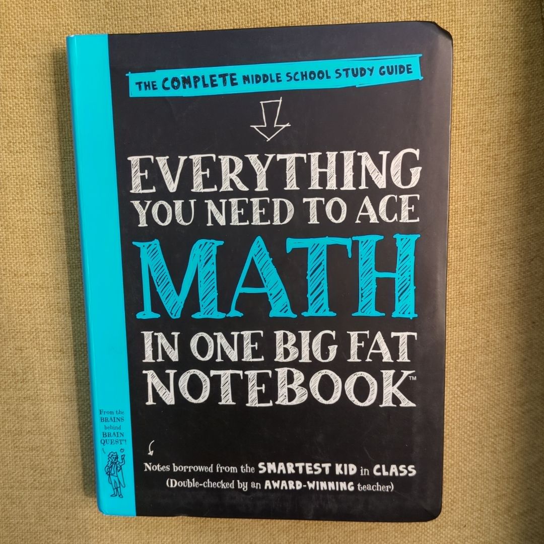 Everything You Need to Ace Math in One Big Fat Notebook - UNUSED