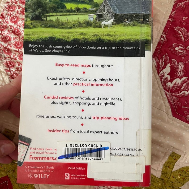 Frommer's England and the Best of Wales