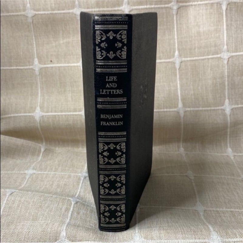 Benjamin Franklin Vintage Book Life and Letters