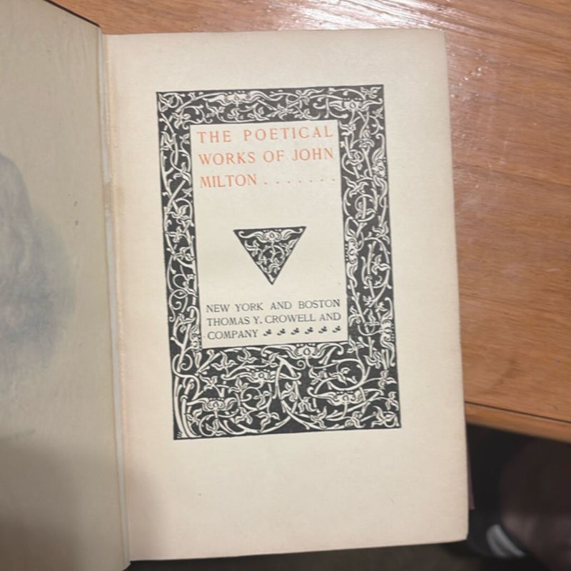 The Poetical Works of John Milton