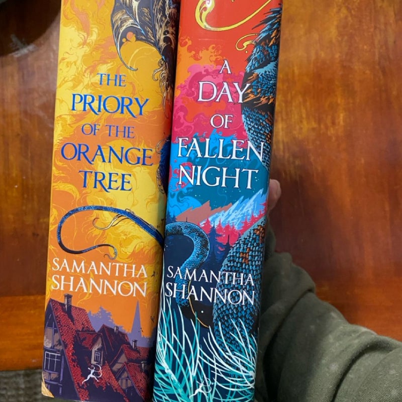 The Priory of the Orange Tree and A Day of Fallen Night