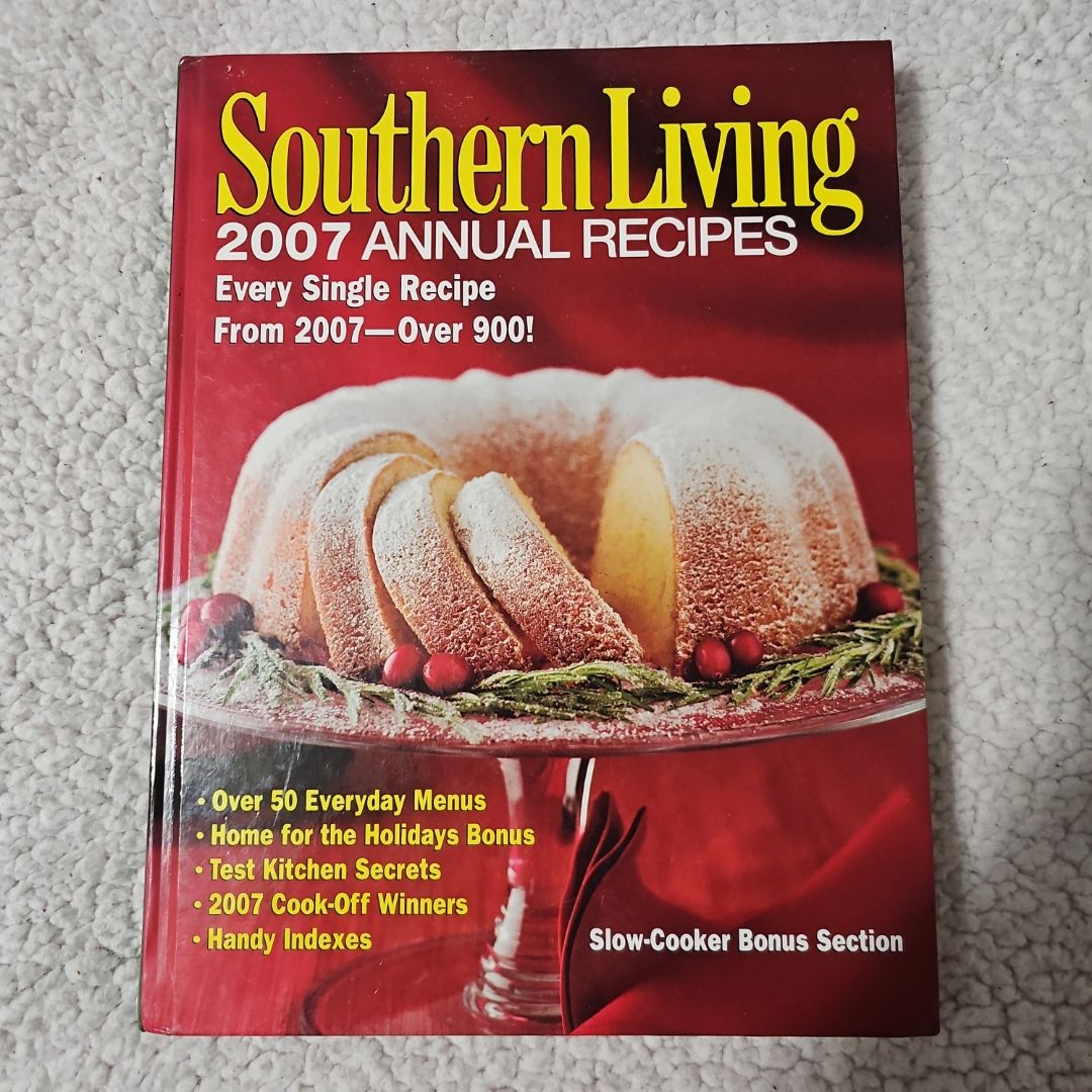 Southern Living 2007 Annual Recipes book cover