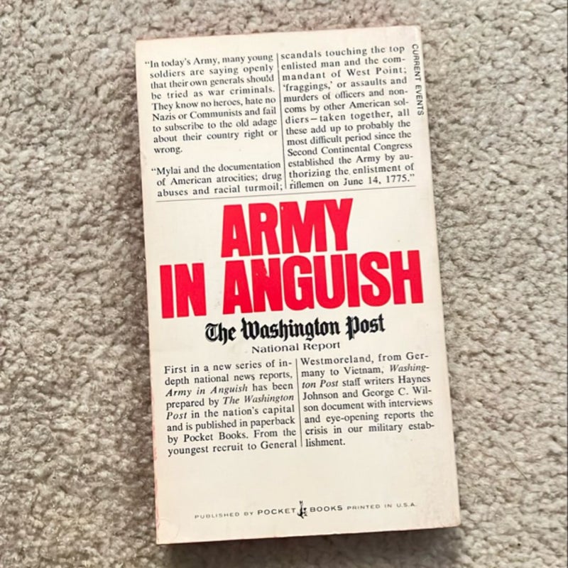 Army in Anguish