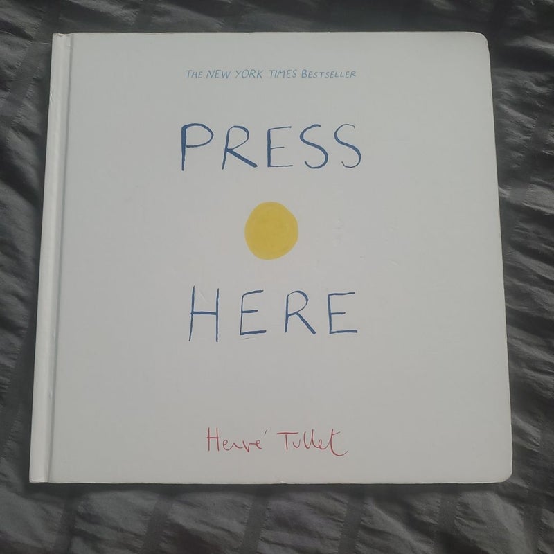 Press Here (Interactive Book for Toddlers and Kids, Interactive Baby Book)