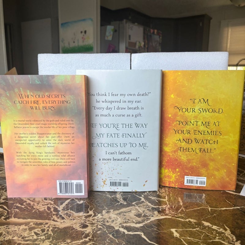 SIGNED BOOKPLATE Indie and Traditional Kindred’s Curse Saga Bundle