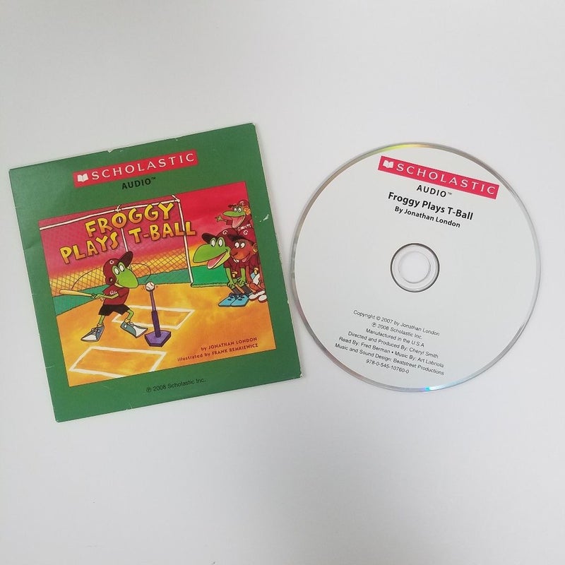 Froggy Plays T-Ball AUDIOBOOK CD 2007