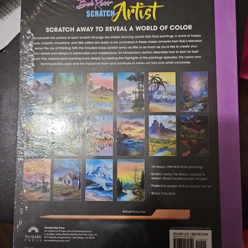 Bob Ross Scratch Artist