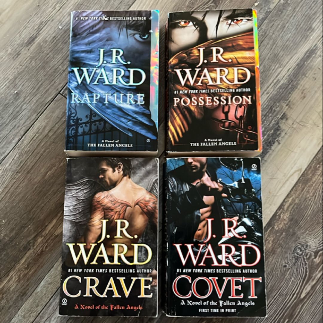 Miscellaneous Books from J.R. Ward’s Fallen Angels Series - 4 in All