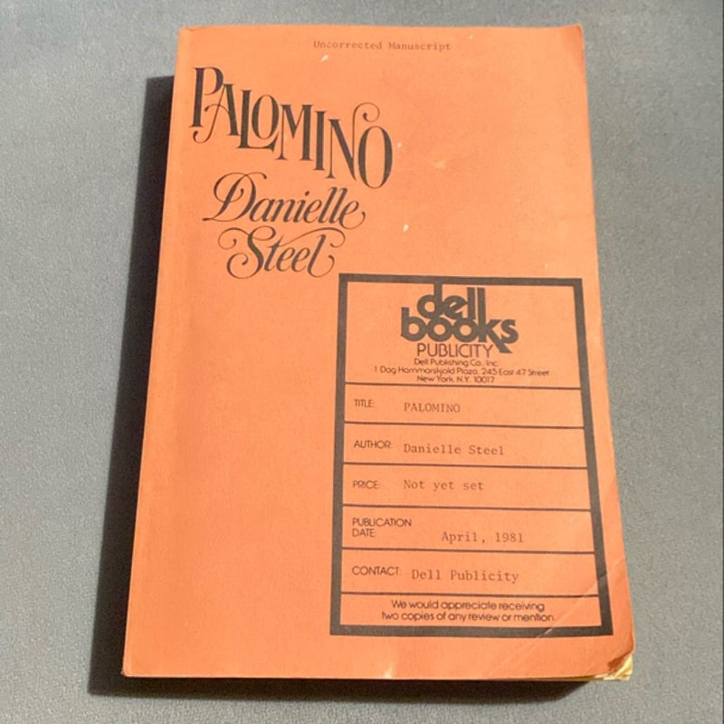  Palomino (Uncorrected Manuscript)