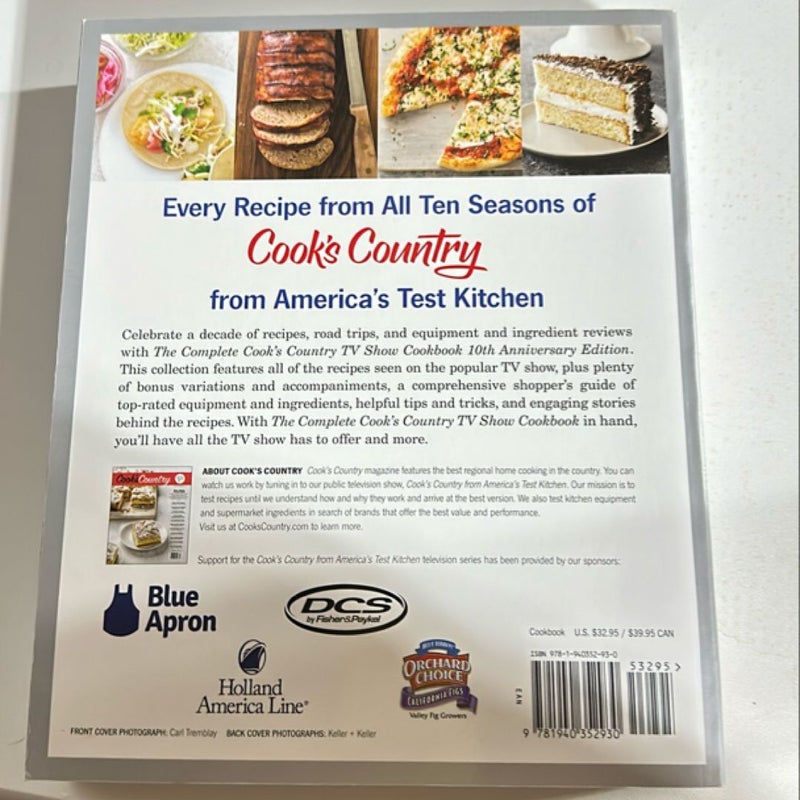 The Complete Cook's Country TV Show Cookbook 10th Anniversary Edition