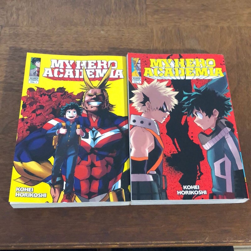 My Hero Academia, Vol. 1 and Vol. 2 Bundle