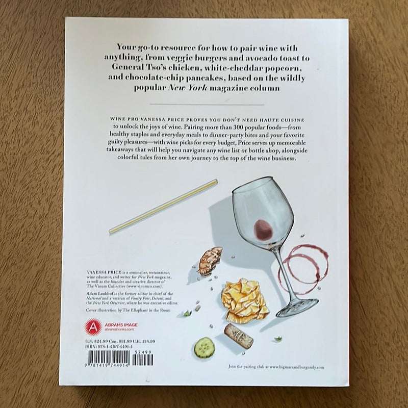 Big Macs and Burgundy by Vanessa Price, Paperback Pangobooks