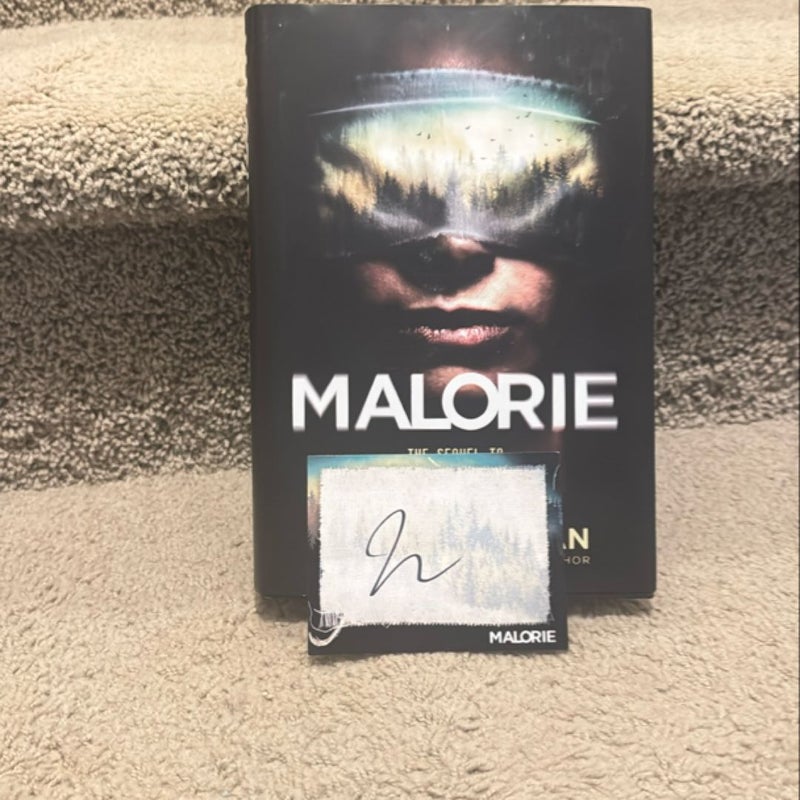 Malorie- signed book plate 