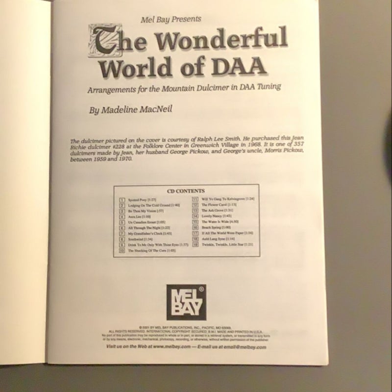 The Wonderful World of DAA