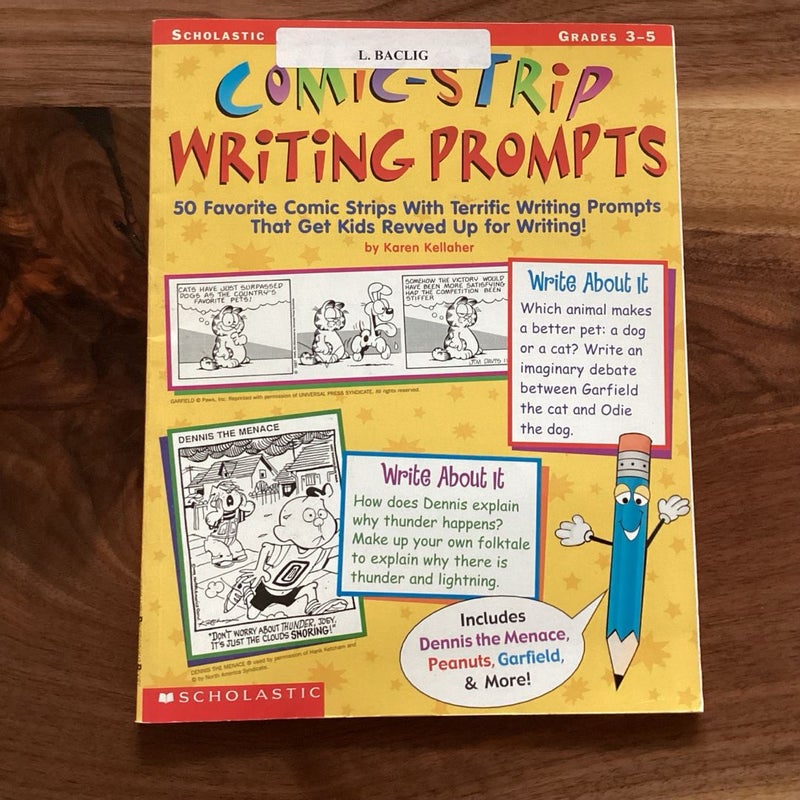 Comic-Strip Writing Prompts