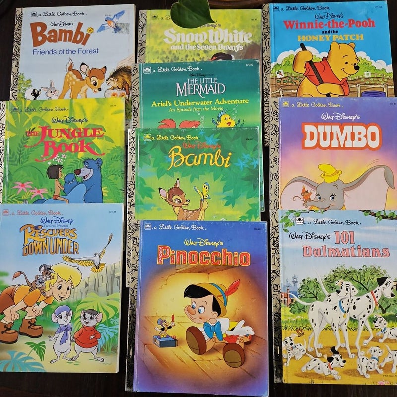 Set of 19 A Little Golden Books