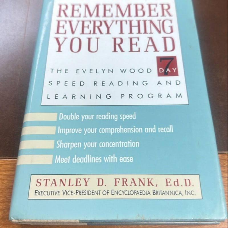 Remember Everything You Read