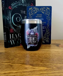 The Coven Wine Tumbler from Unplugged Romantasy Box 