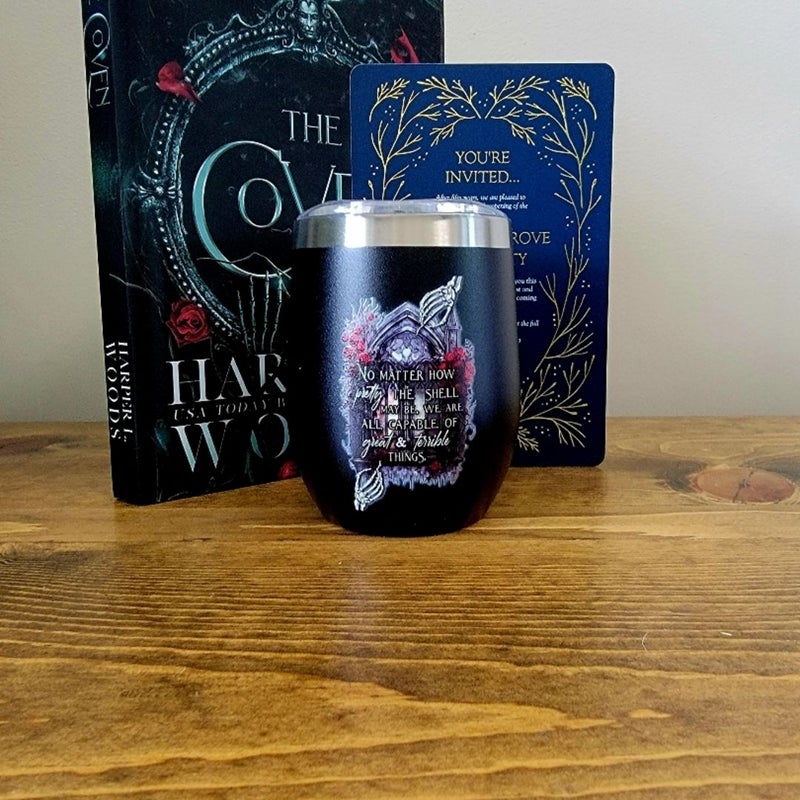 The Coven Wine Tumbler from Unplugged Romantasy Box 