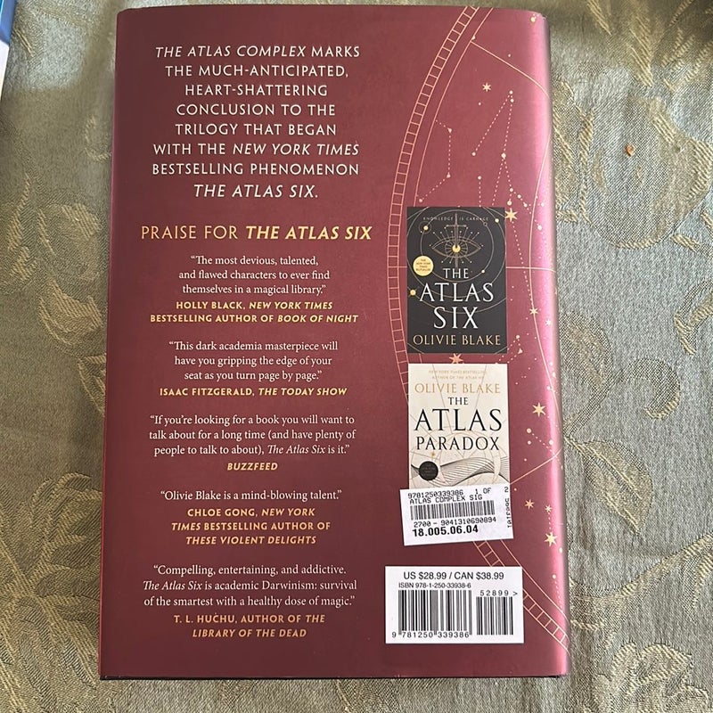 The Atlas Complex SIGNED