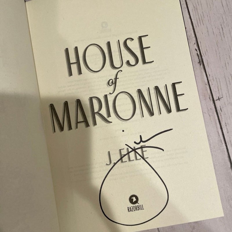 SIGNED House of Marionne