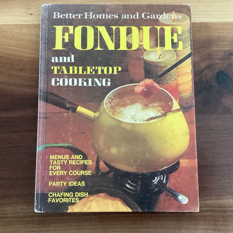 Better Homes and Gardens Fondue and Tabletop Cooking