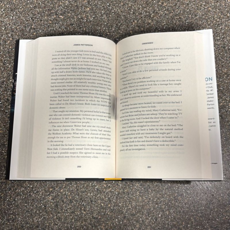Obsessed by James Patterson; James O. Born, Hardcover | Pangobooks