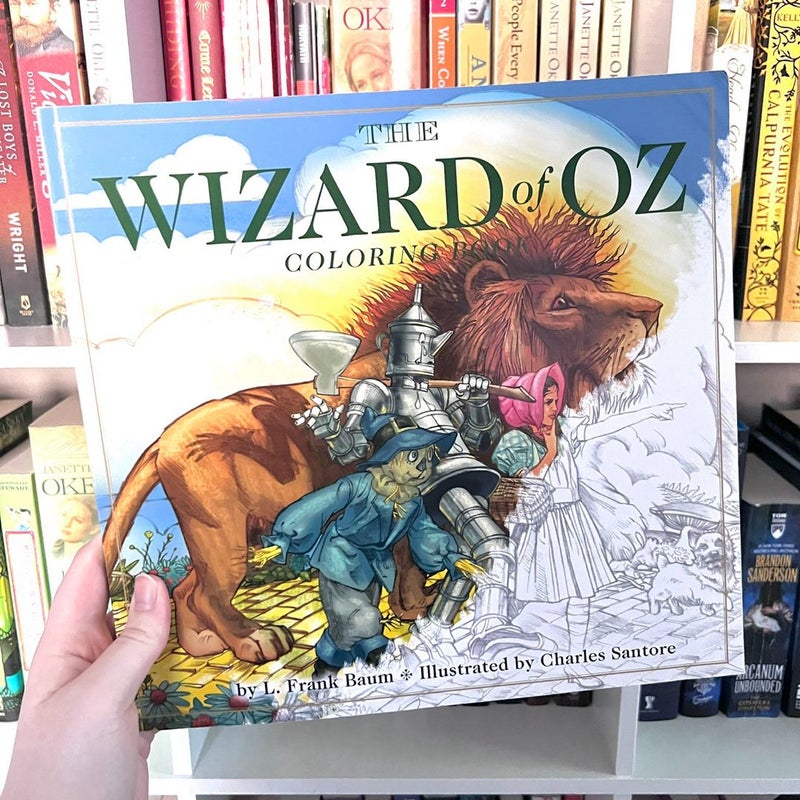 Wizard of Oz Coloring Book