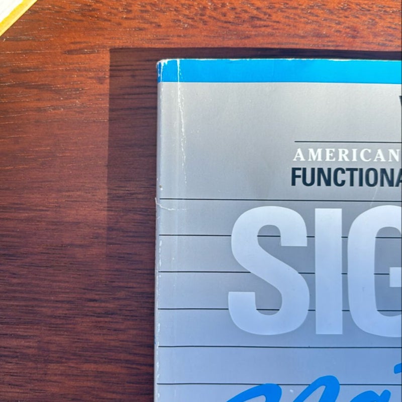 Signing Naturally Level 1