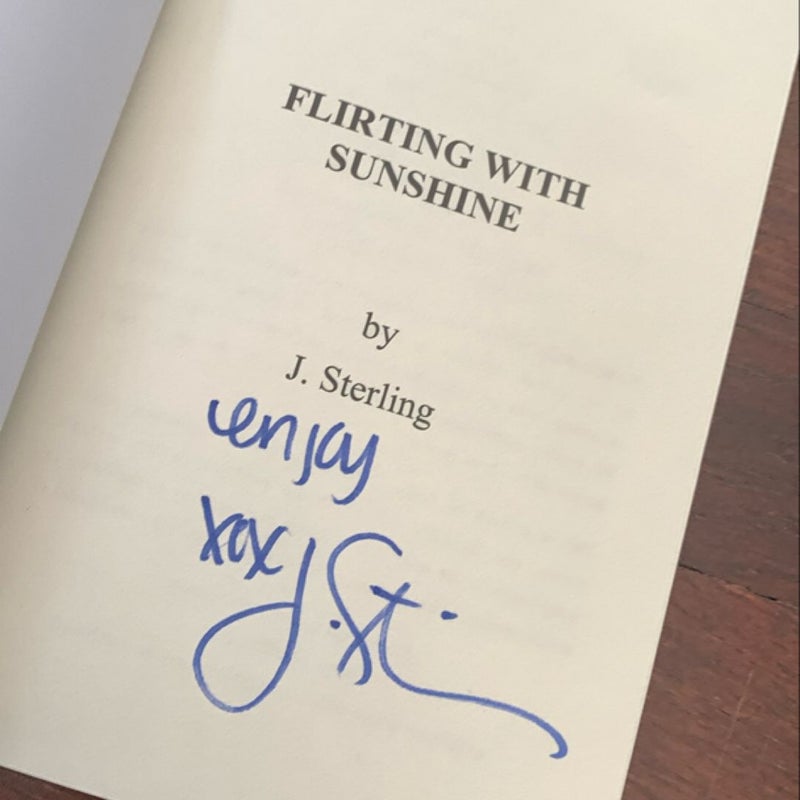 Flirting with Sunshine (signed)