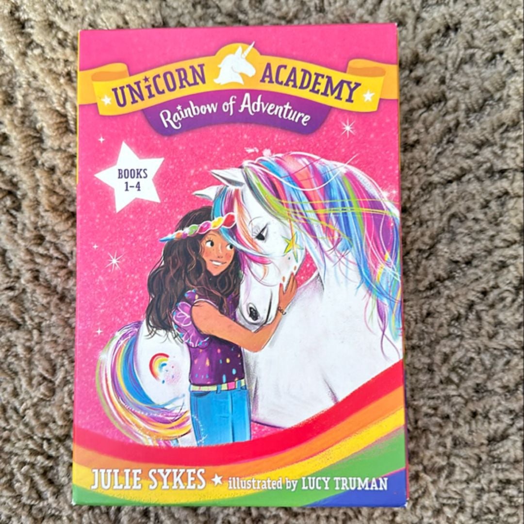 Unicorn Academy: Rainbow of Adventure Boxed Set (Books 1-4)