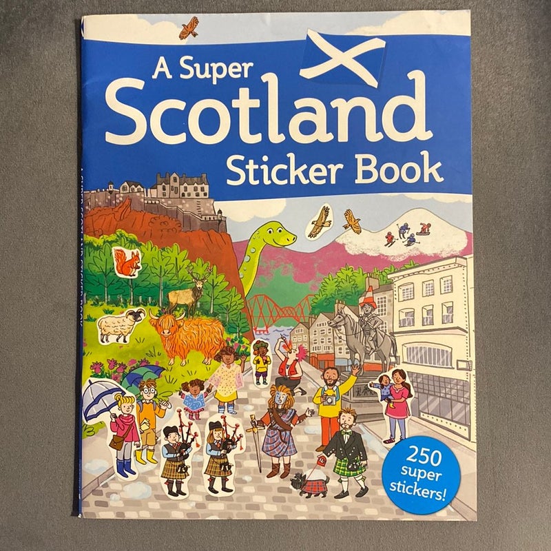A Super Scotland Sticker Book