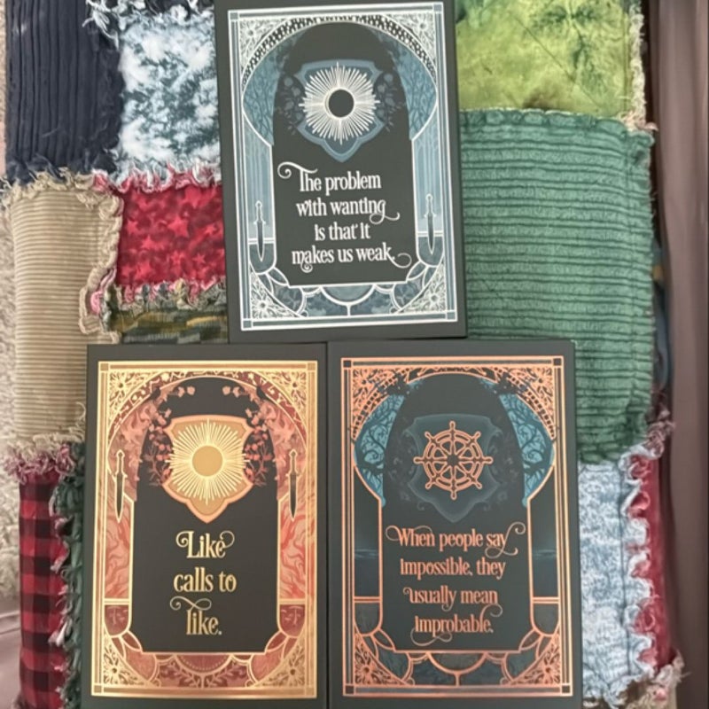 Shadow and Bone Trilogy Owlcrate Edition