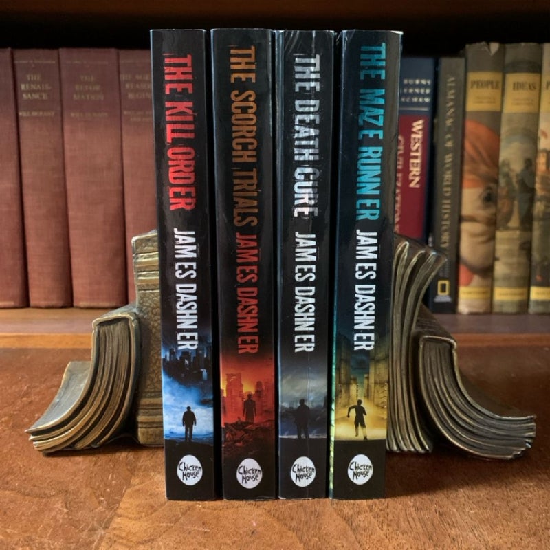 The Maze Runner Collection Box Set (UK): The Maze Runner, Scorch Trials, Death Cure, Kill Order