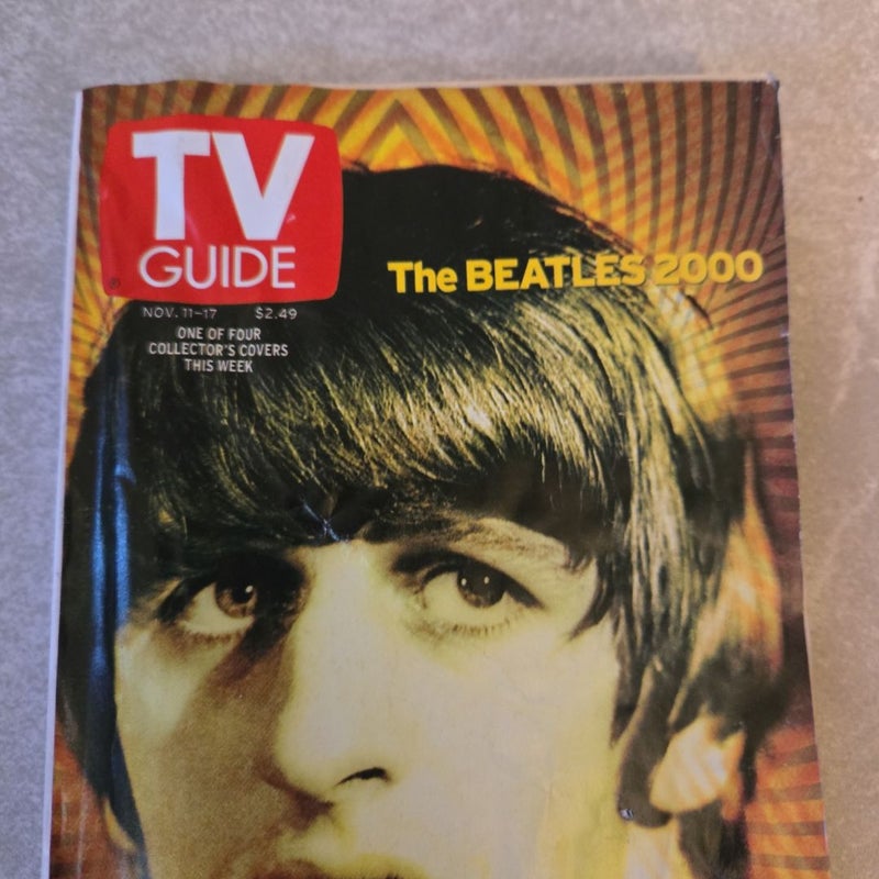 TV Guide 2000 with Ringo Star The Beatles cover