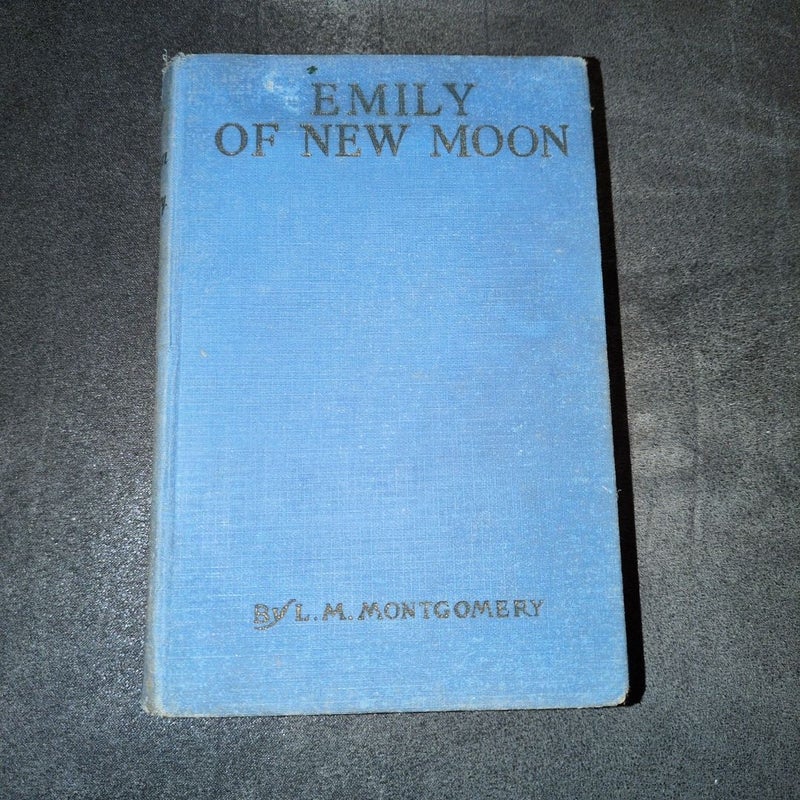 Emily of New Moon -- VINTAGE 1923 -- first edition, second printing 