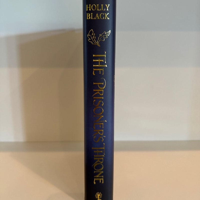 The Prisoner's Throne Fairyloot Exclusive by Holly Black