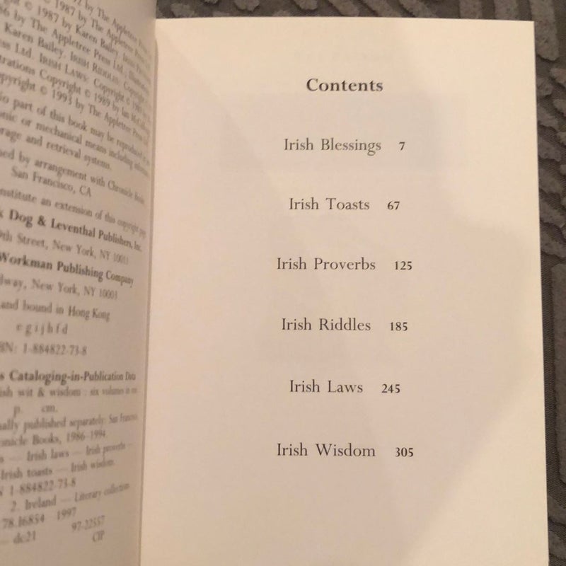 The Big Little Book of Irish Wit and Wisdom