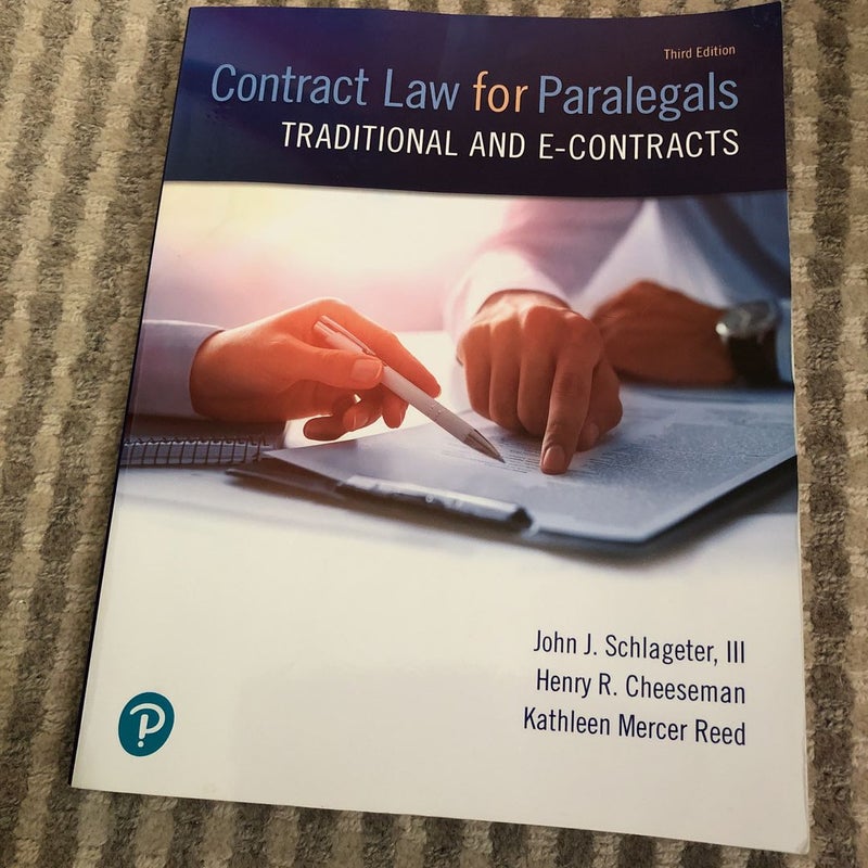 Contract Law for Paralegals