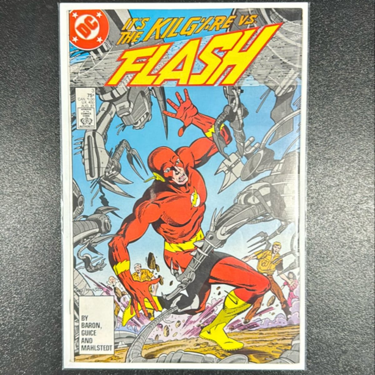 The Flash # 3 August 1987 DC Comics by DC Comics, Paperback | Pangobooks