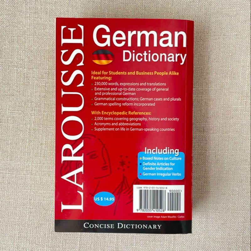 Larousse Concise German-English/English-German Dictionary