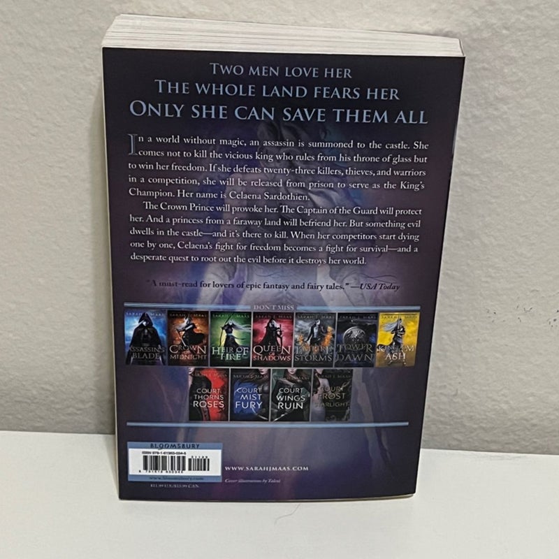Throne of Glass OOP OG Bloomsbury Paperback