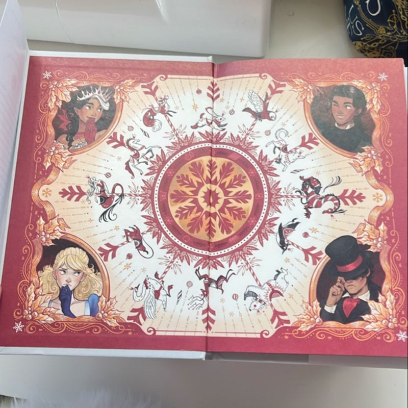 Caraval Holiday Box Set with Spectacular White Hardcovers