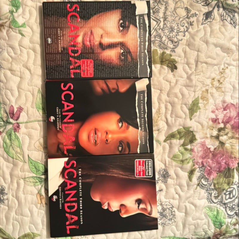 BUNDLE: Scandal, the first THREE complete seasons