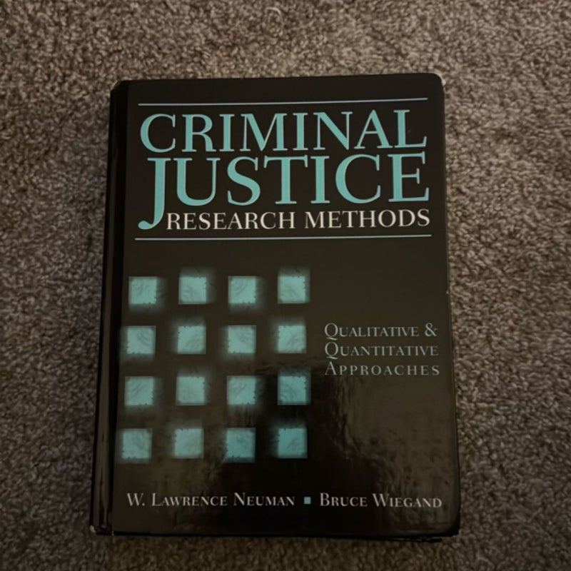 Criminal Justice Research Methods