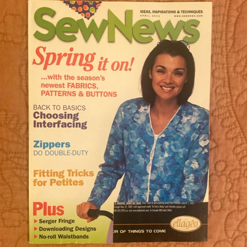 Sew News Magazine (April 2001)
