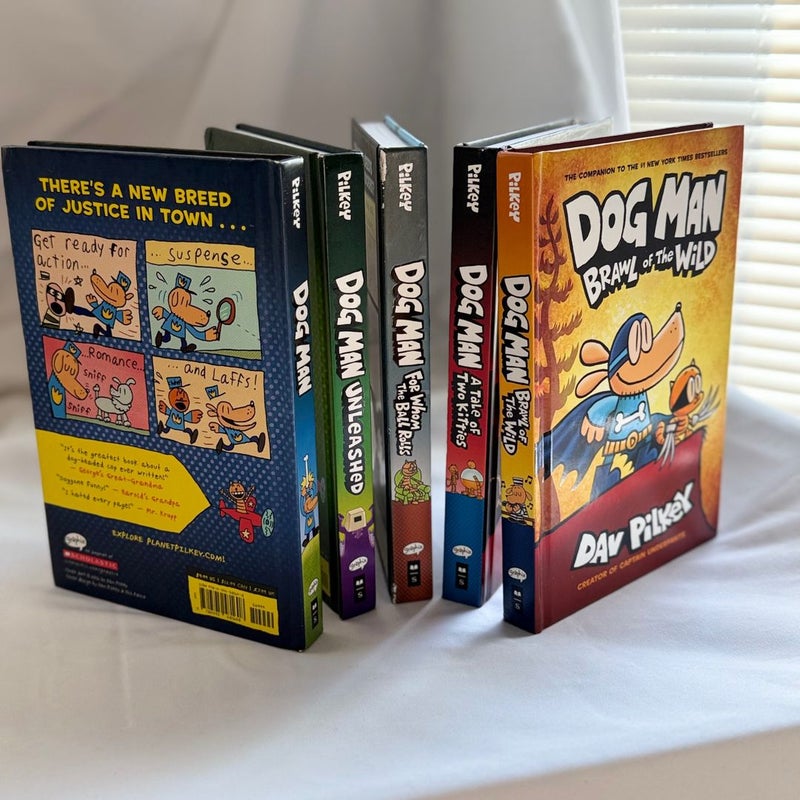 Dog Man Graphix Book Set