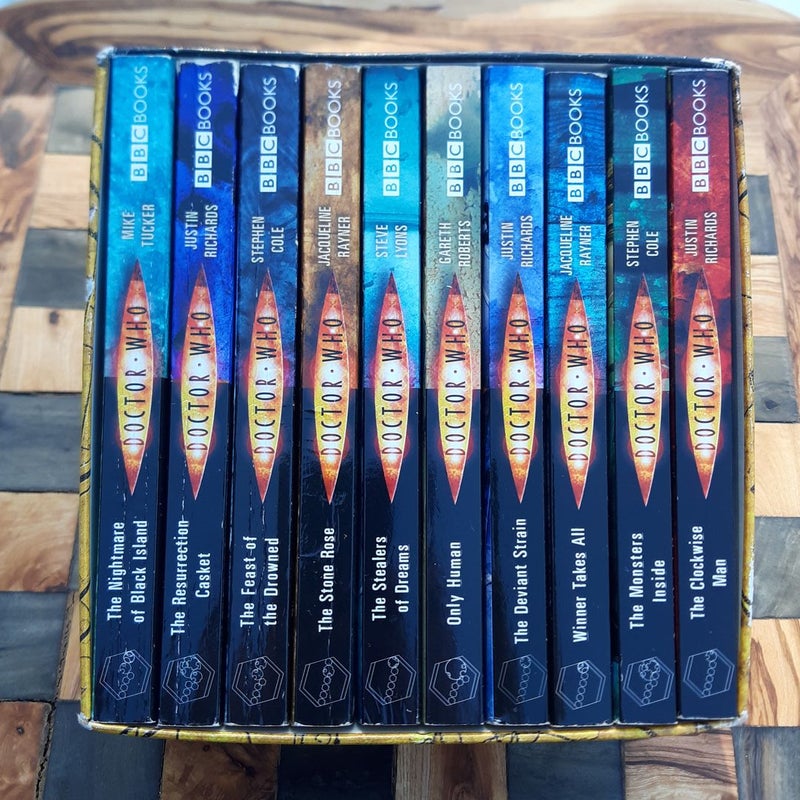 The Doctor Who Collection 10 best selling novels based on the TV series by  doctor who, Paperback